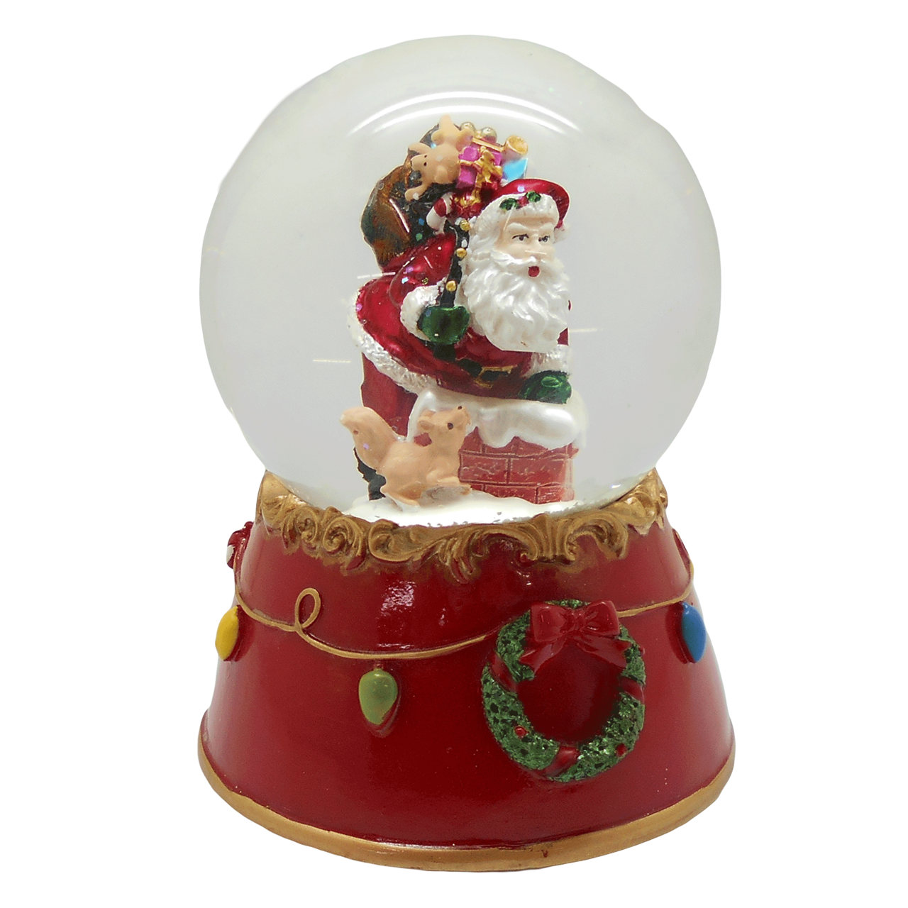 Hand-crafted custom glass snowball - Christmas The Original